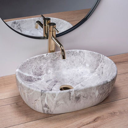 Rea Lara Stone 48.5 cm Countertop Sink