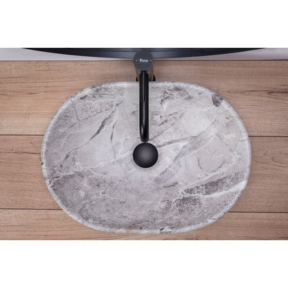 Rea Lara Stone 48.5 cm Countertop Sink
