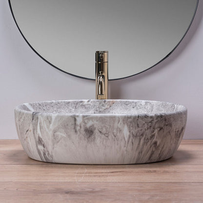 Rea Lara Stone 48.5 cm Countertop Sink