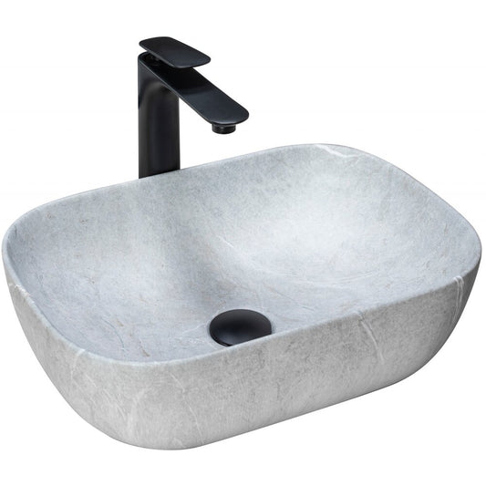 Rea Livia Grey Countertop Sink 46.5 cm