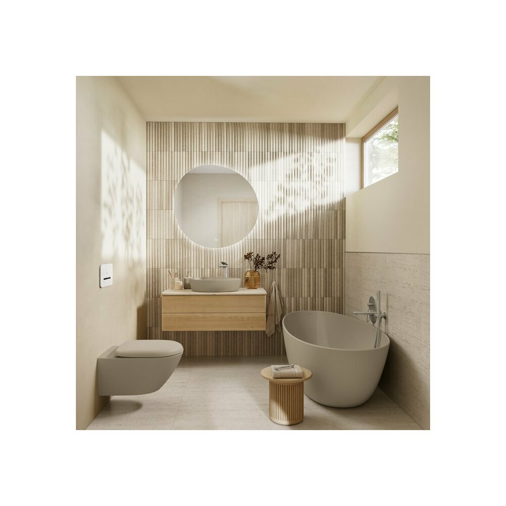 Мивка за плот Villeroy&Boch Antao TitanCeram Almond CeramicPlus 51x40 cm