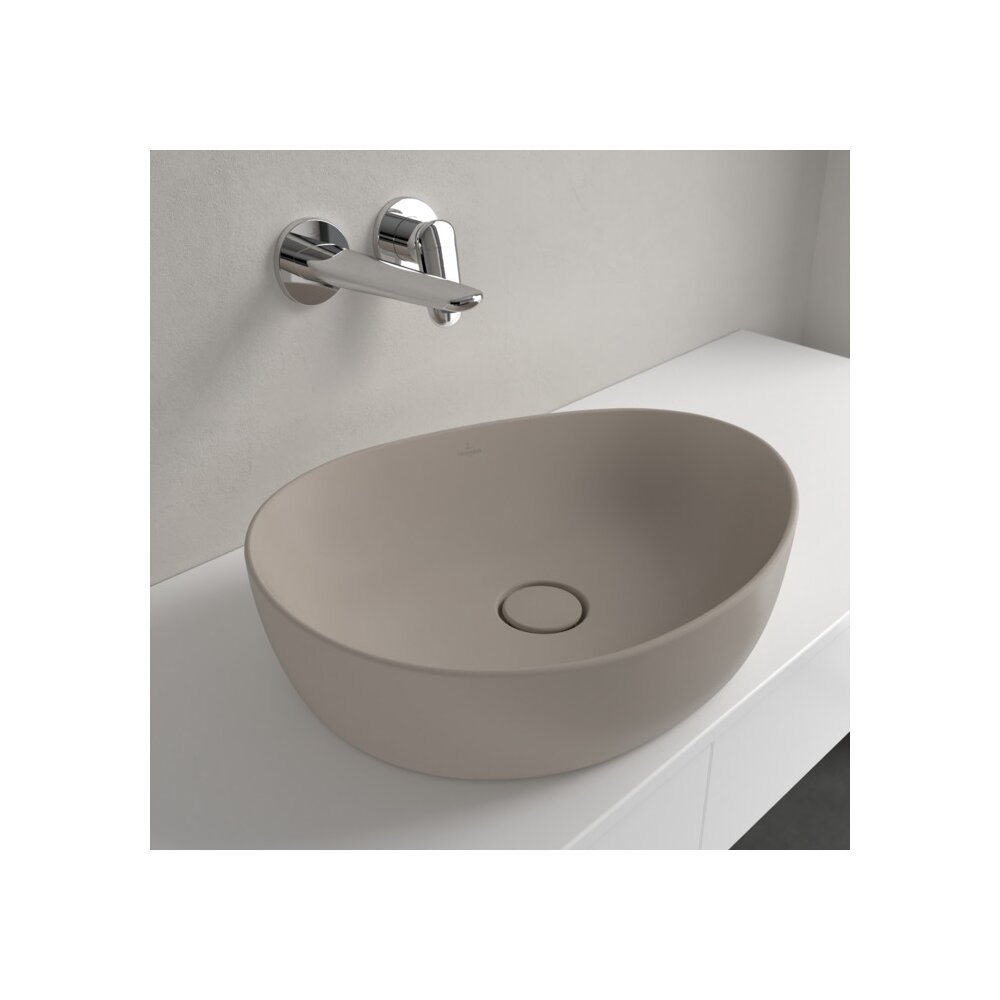 Мивка за плот Villeroy&Boch Antao TitanCeram Almond CeramicPlus 51x40 cm