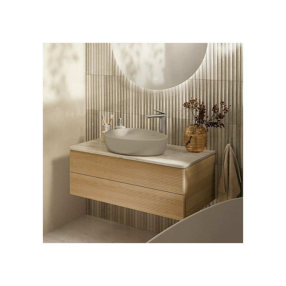Мивка за плот Villeroy&Boch Antao TitanCeram Almond CeramicPlus 51x40 cm