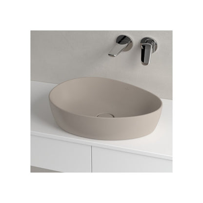 Мивка за плот Villeroy&Boch Antao TitanCeram Almond CeramicPlus 51x40 cm