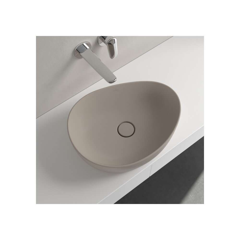 Мивка за плот Villeroy&Boch Antao TitanCeram Almond CeramicPlus 51x40 cm