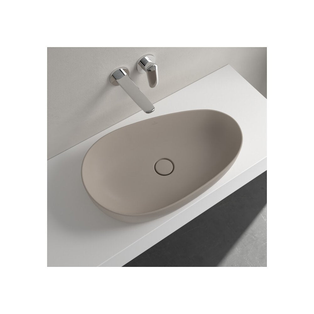 Мивка за плот Villeroy&Boch Antao TitanCeram Almond CeramicPlus 65x40 cm
