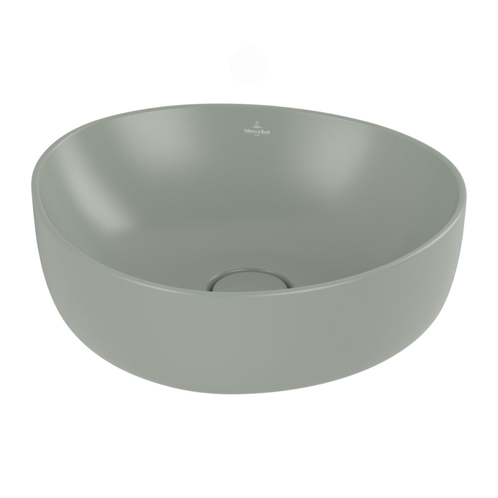 Мивка за плот Villeroy&Boch Antao TitanCeram Morning Green CeramicPlus 40x40 cm