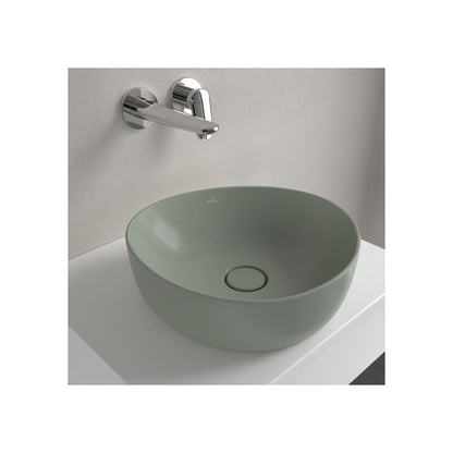 Мивка за плот Villeroy&Boch Antao TitanCeram Morning Green CeramicPlus 40x40 cm