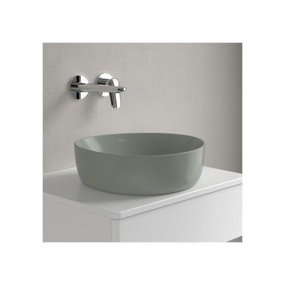 Мивка за плот Villeroy&Boch Antao TitanCeram Morning Green CeramicPlus 40x40 cm