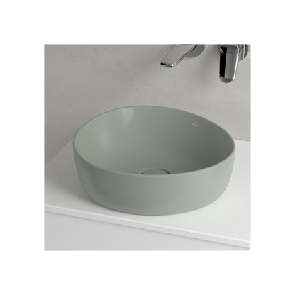 Мивка за плот Villeroy&Boch Antao TitanCeram Morning Green CeramicPlus 40x40 cm