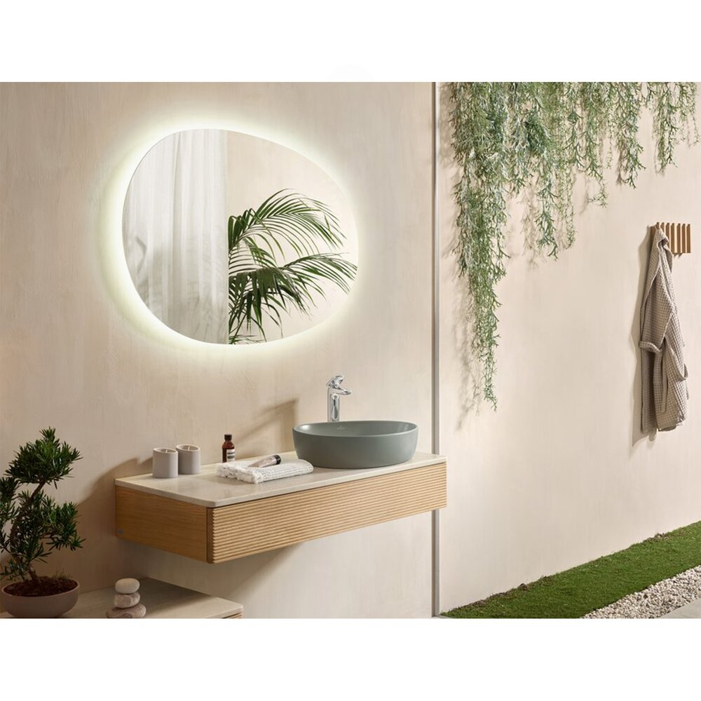 Мивка за плот Villeroy&Boch Antao TitanCeram Morning Green CeramicPlus 51x40 cm
