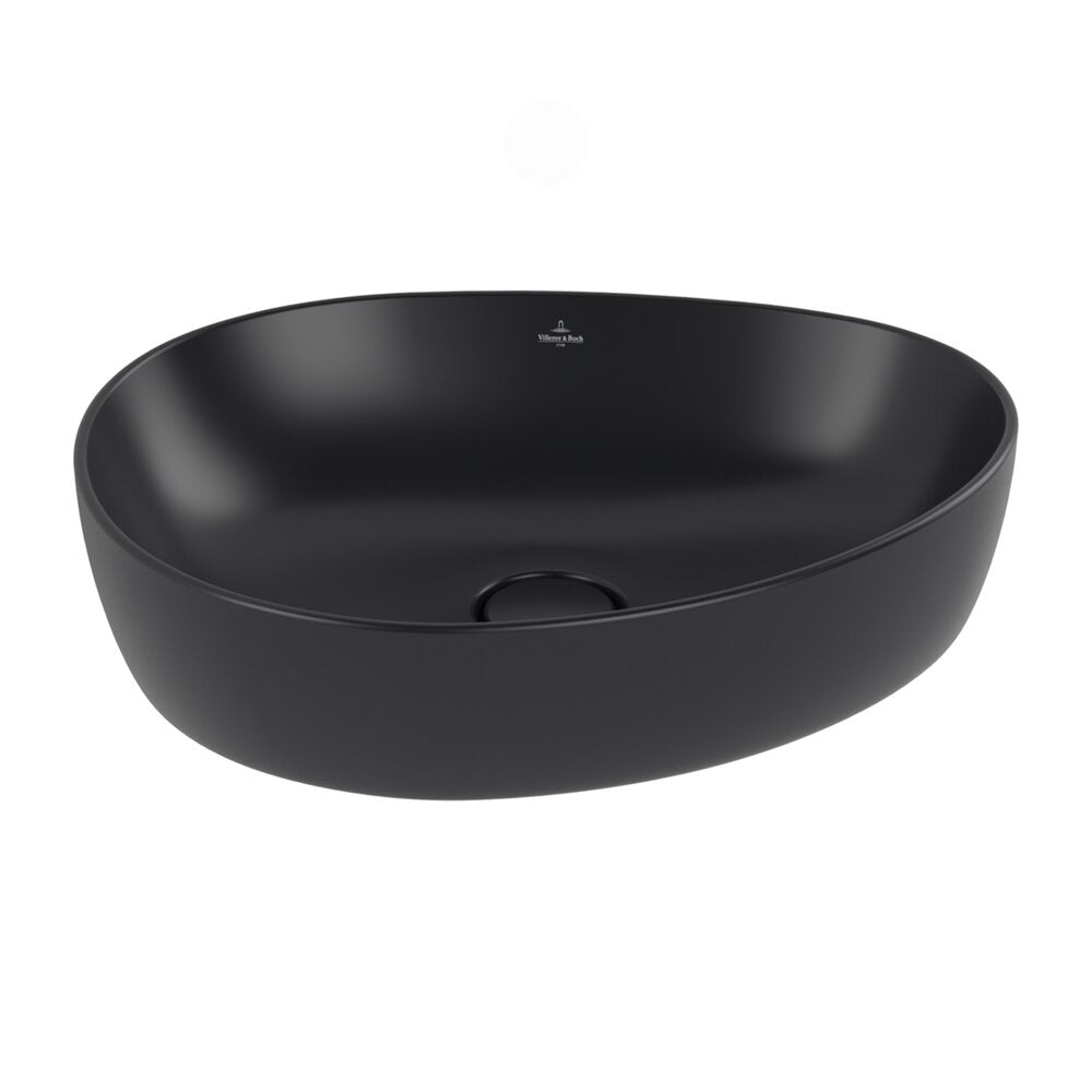 Мивка за плот Villeroy&Boch Antao TitanCeram Pure Black CeramicPlus 51x40 cm