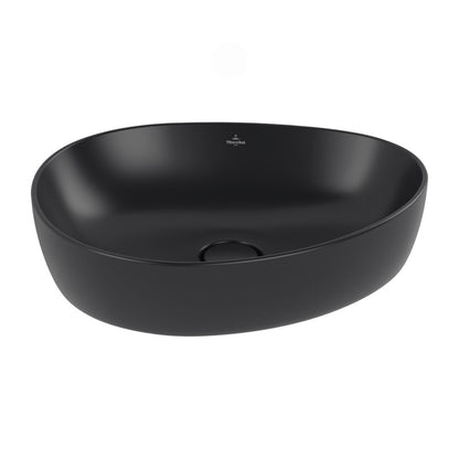 Мивка за плот Villeroy&Boch Antao TitanCeram Pure Black CeramicPlus 51x40 cm