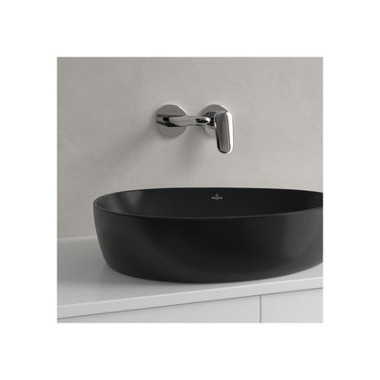 Мивка за плот Villeroy&Boch Antao TitanCeram Pure Black CeramicPlus 51x40 cm