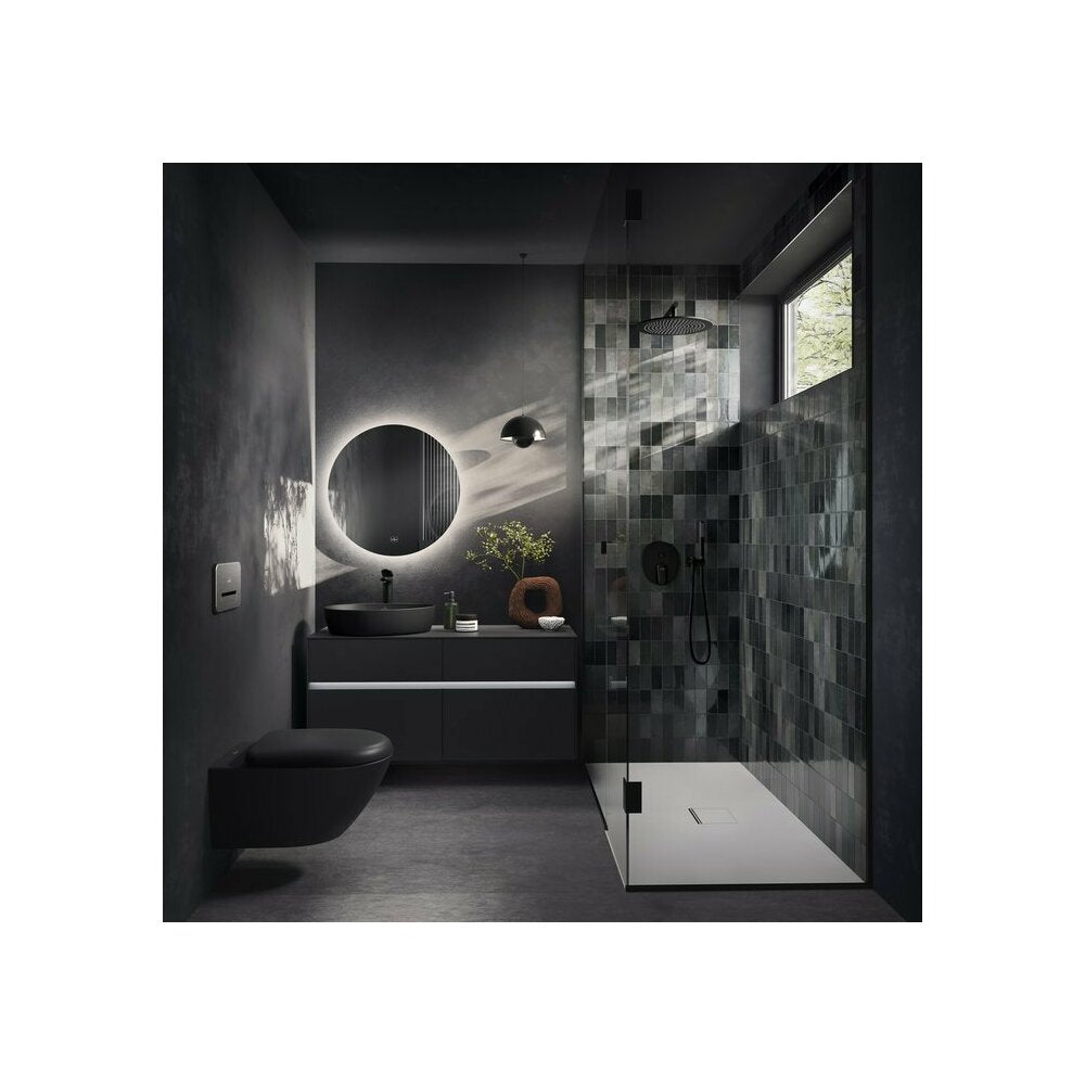 Мивка за плот Villeroy&Boch Antao TitanCeram Pure Black CeramicPlus 51x40 cm