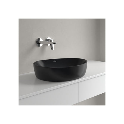 Мивка за плот Villeroy&Boch Antao TitanCeram Pure Black CeramicPlus 51x40 cm