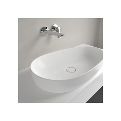 Мивка за плот Villeroy&Boch Antao TitanCeram Stone White CeramicPlus 65x40 cm