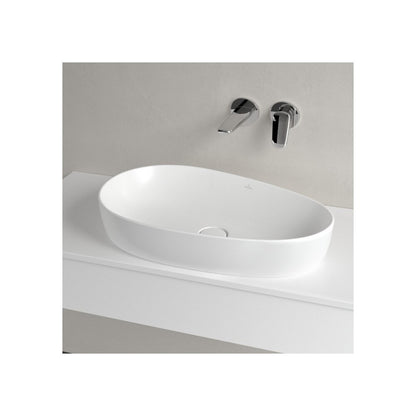 Мивка за плот Villeroy&Boch Antao TitanCeram Stone White CeramicPlus 65x40 cm