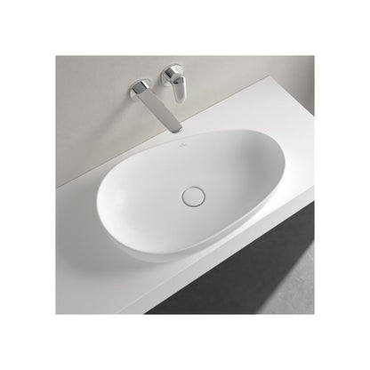 Мивка за плот Villeroy&Boch Antao TitanCeram Stone White CeramicPlus 65x40 cm