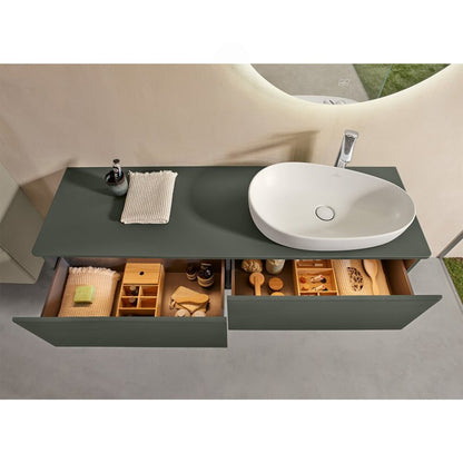 Мивка за плот Villeroy&Boch Antao TitanCeram Stone White CeramicPlus 65x40 cm