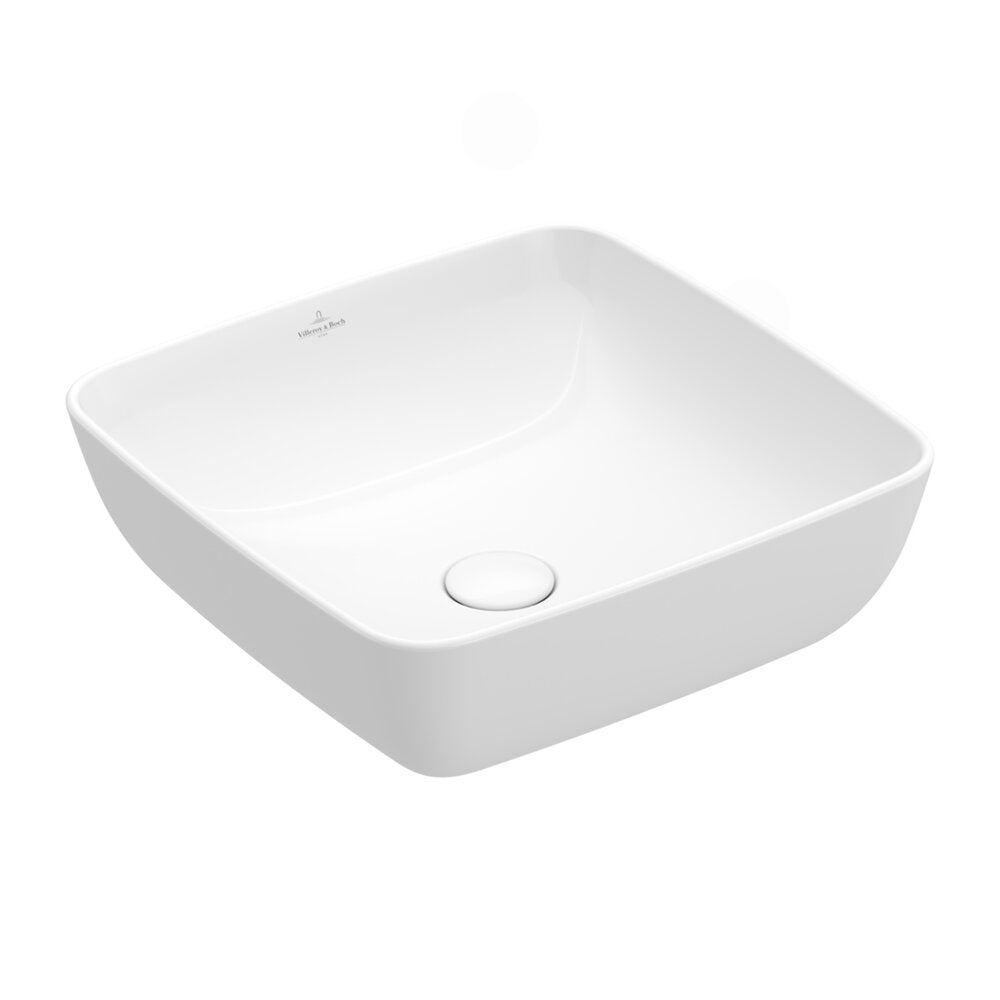 Мивка за плот Villeroy&Boch Artis TitanCeram бял Alpin CeramicPlus 41x41 cm