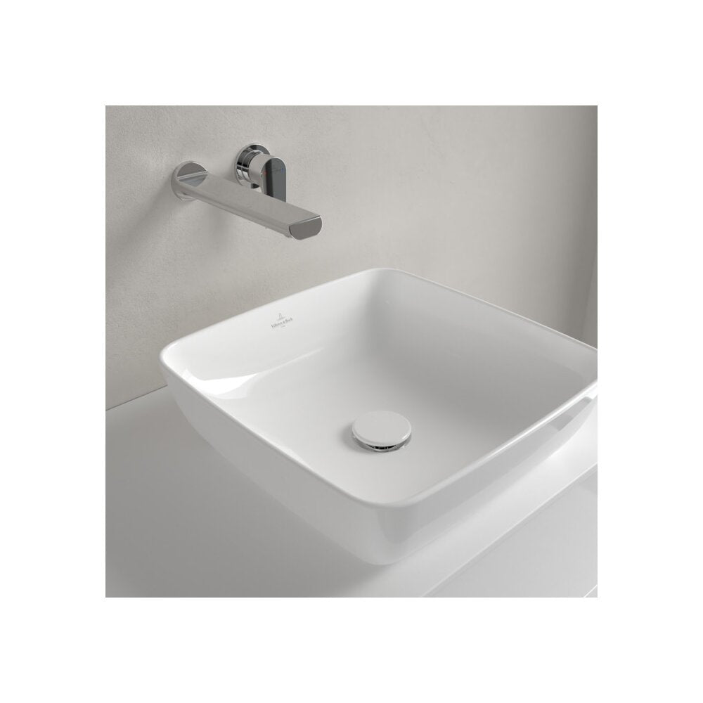 Мивка за плот Villeroy&Boch Artis TitanCeram бял Alpin CeramicPlus 41x41 cm