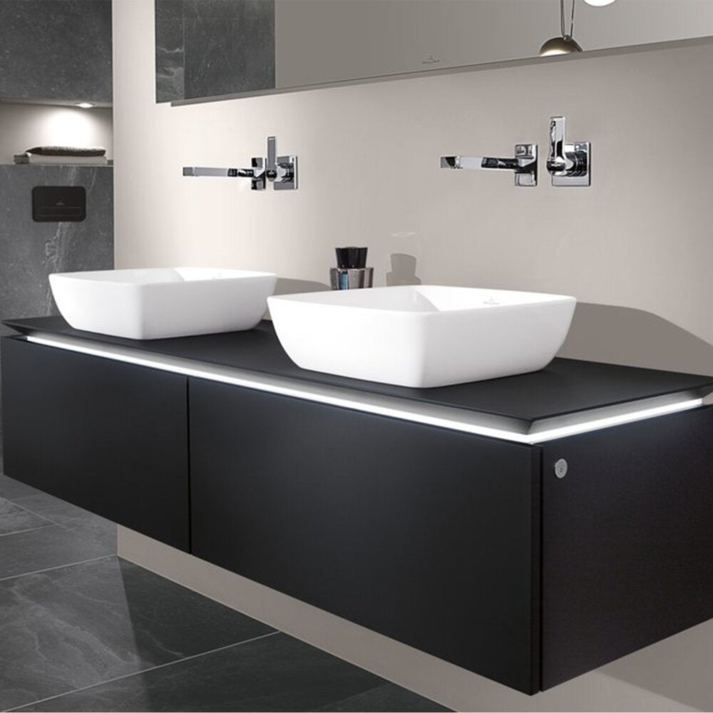 Мивка за плот Villeroy&Boch Artis TitanCeram бял Alpin CeramicPlus 41x41 cm