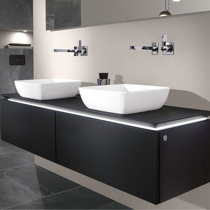 Мивка за плот Villeroy&Boch Artis TitanCeram бял Alpin CeramicPlus 41x41 cm