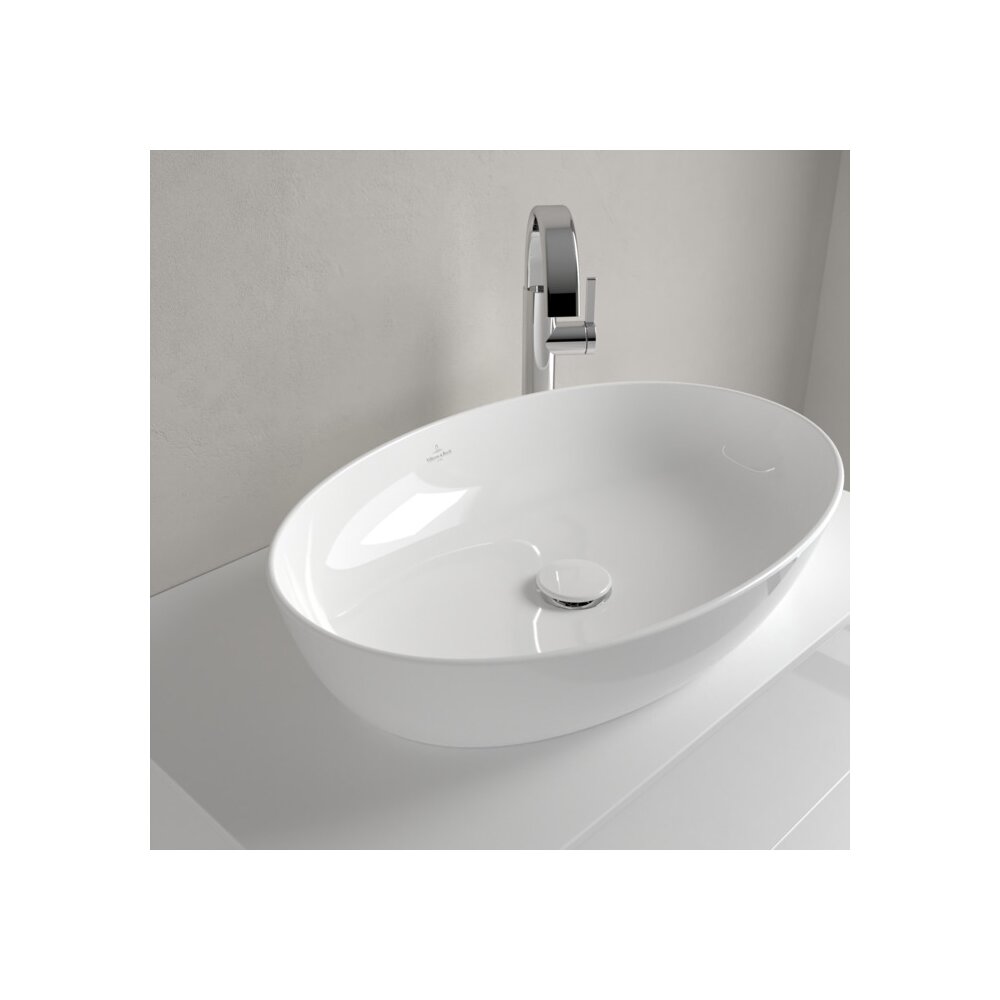 Мивка за плот Villeroy&Boch Artis TitanCeram бяла Alpin CeramicPlus 61x41 cm