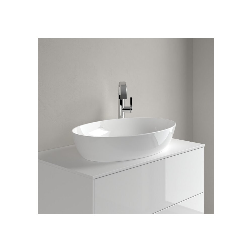 Мивка за плот Villeroy&Boch Artis TitanCeram бяла Alpin CeramicPlus 61x41 cm