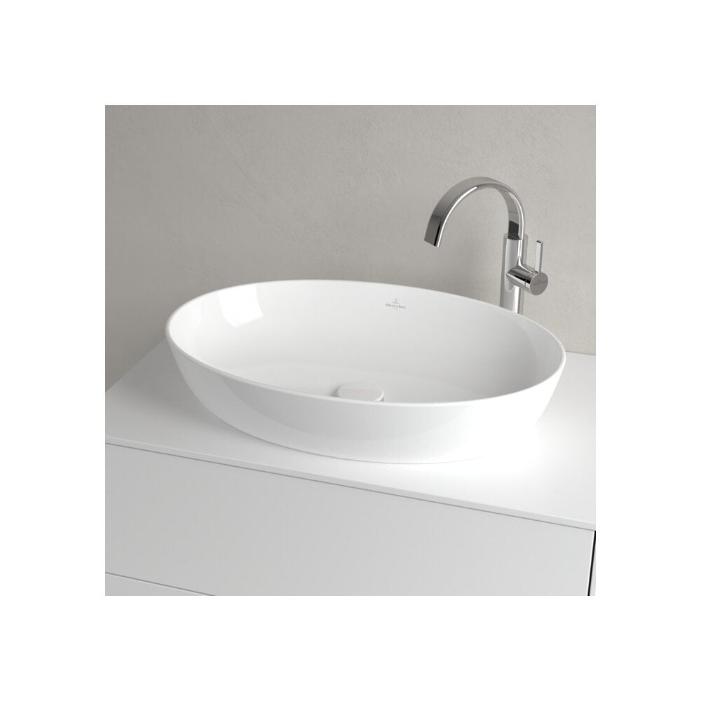 Мивка за плот Villeroy&Boch Artis TitanCeram бяла Alpin CeramicPlus 61x41 cm