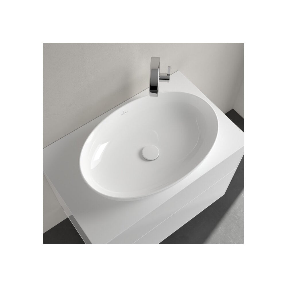 Мивка за плот Villeroy&Boch Artis TitanCeram бяла Alpin CeramicPlus 61x41 cm