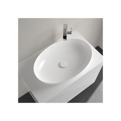 Мивка за плот Villeroy&Boch Artis TitanCeram бяла Alpin CeramicPlus 61x41 cm
