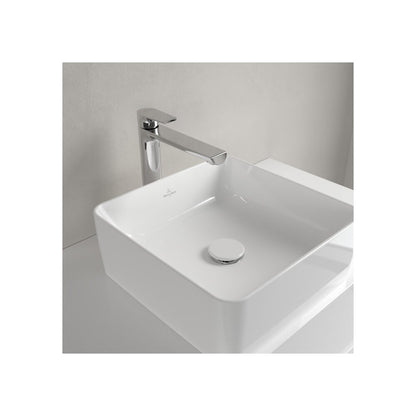 Мивка за плот Villeroy&Boch Collaro бял лъскав Alpin CeramicPlus 38x38 cm TitanCeram
