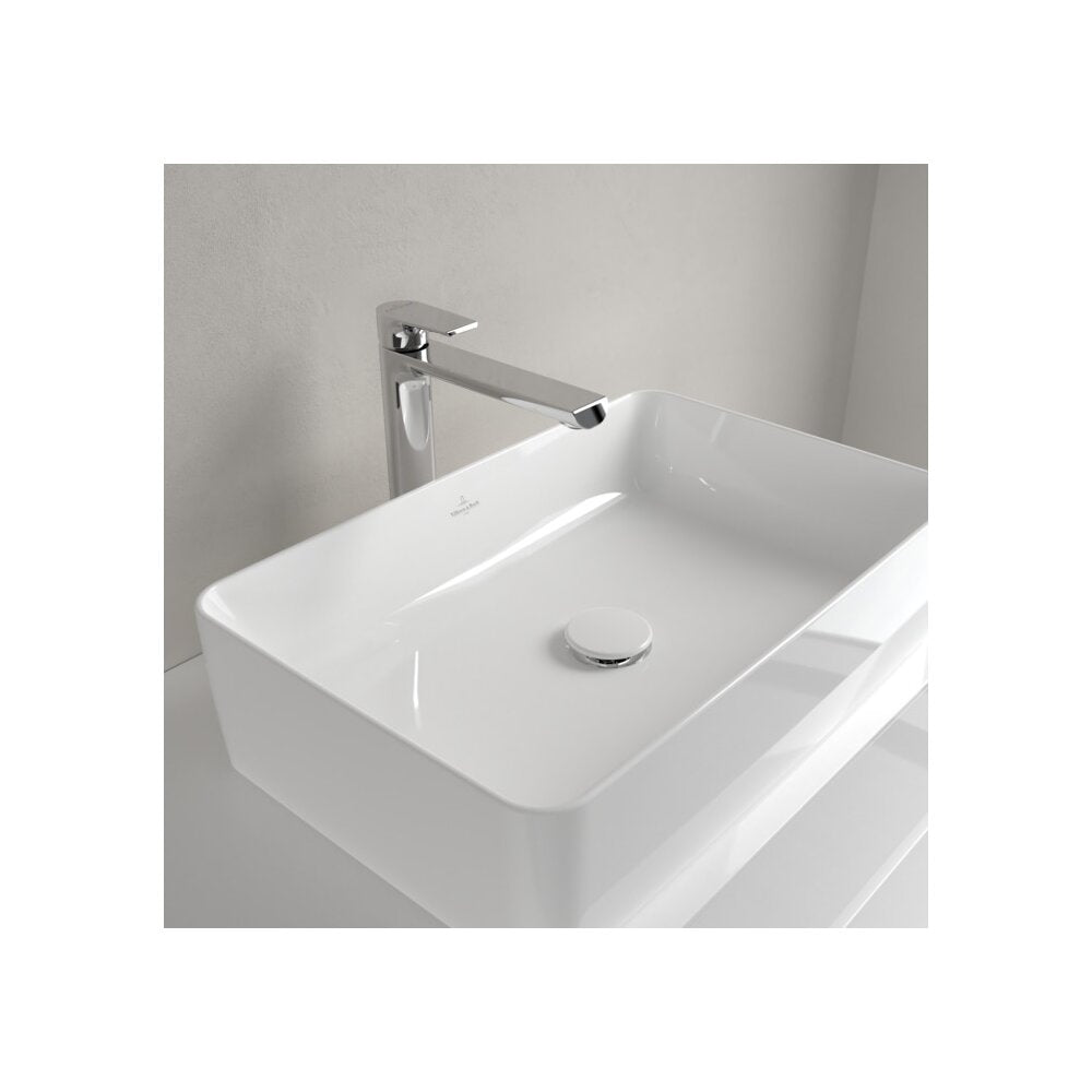 Мивка за плот Villeroy&Boch Collaro TitanCeram бяла Alpin CeramicPlus 56x36 cm