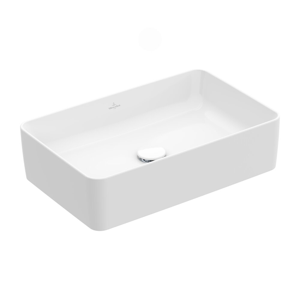 Мивка за плот Villeroy&Boch Collaro TitanCeram бяла Alpin CeramicPlus 56x36 cm