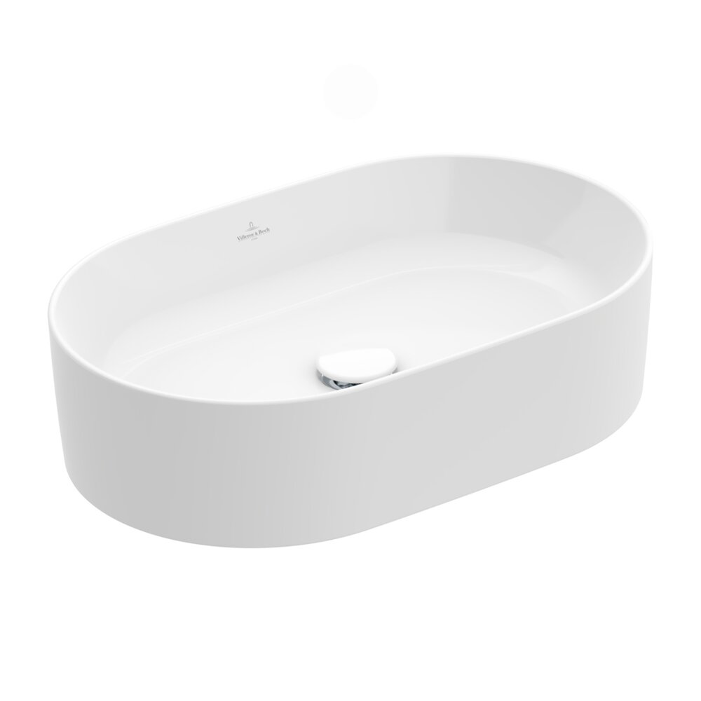 Мивка за плот Villeroy&Boch Collaro TitanCeram бяла Alpin CeramicPlus 56x36 cm