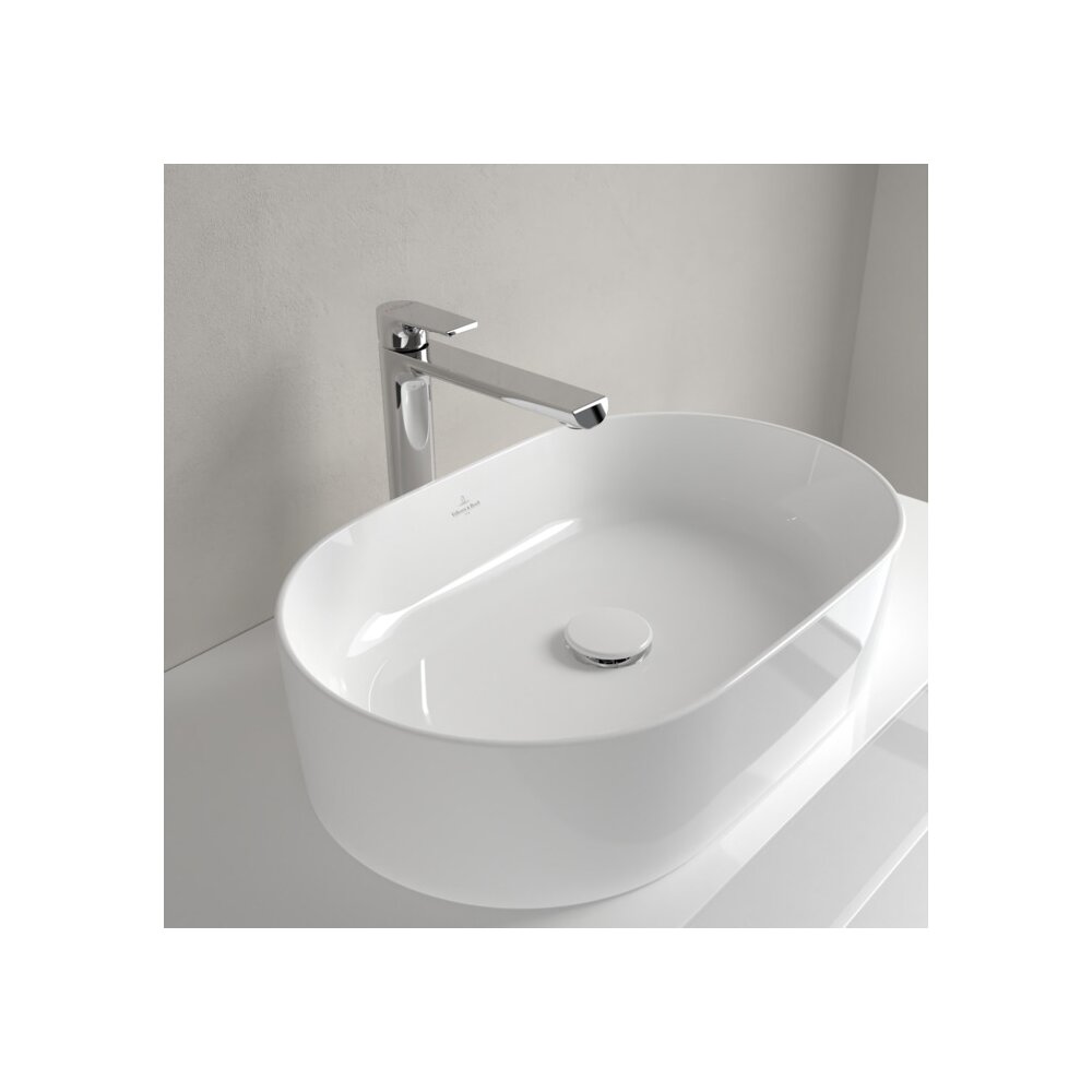 Мивка за плот Villeroy&Boch Collaro TitanCeram бяла Alpin CeramicPlus 56x36 cm