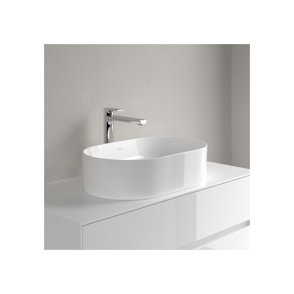 Мивка за плот Villeroy&Boch Collaro TitanCeram бяла Alpin CeramicPlus 56x36 cm