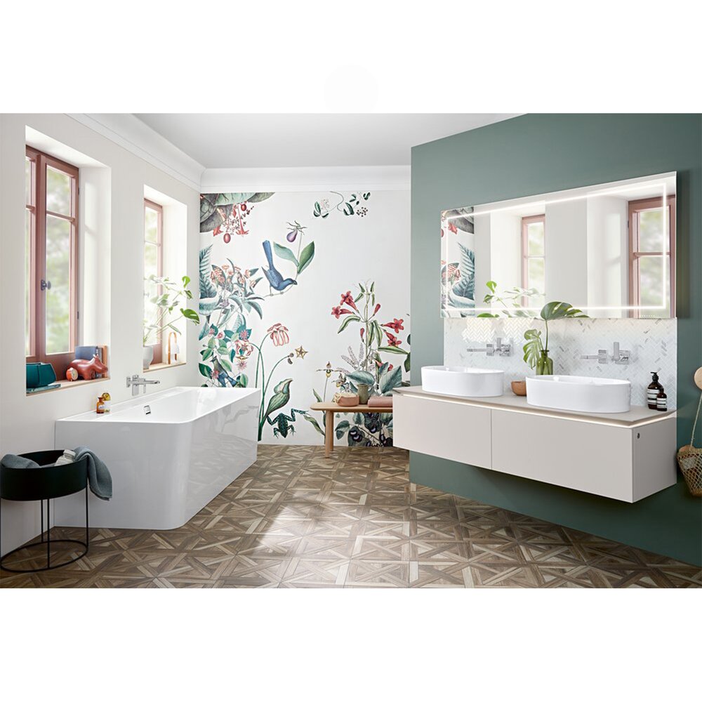 Мивка за плот Villeroy&Boch Collaro TitanCeram бяла Alpin CeramicPlus 56x36 cm