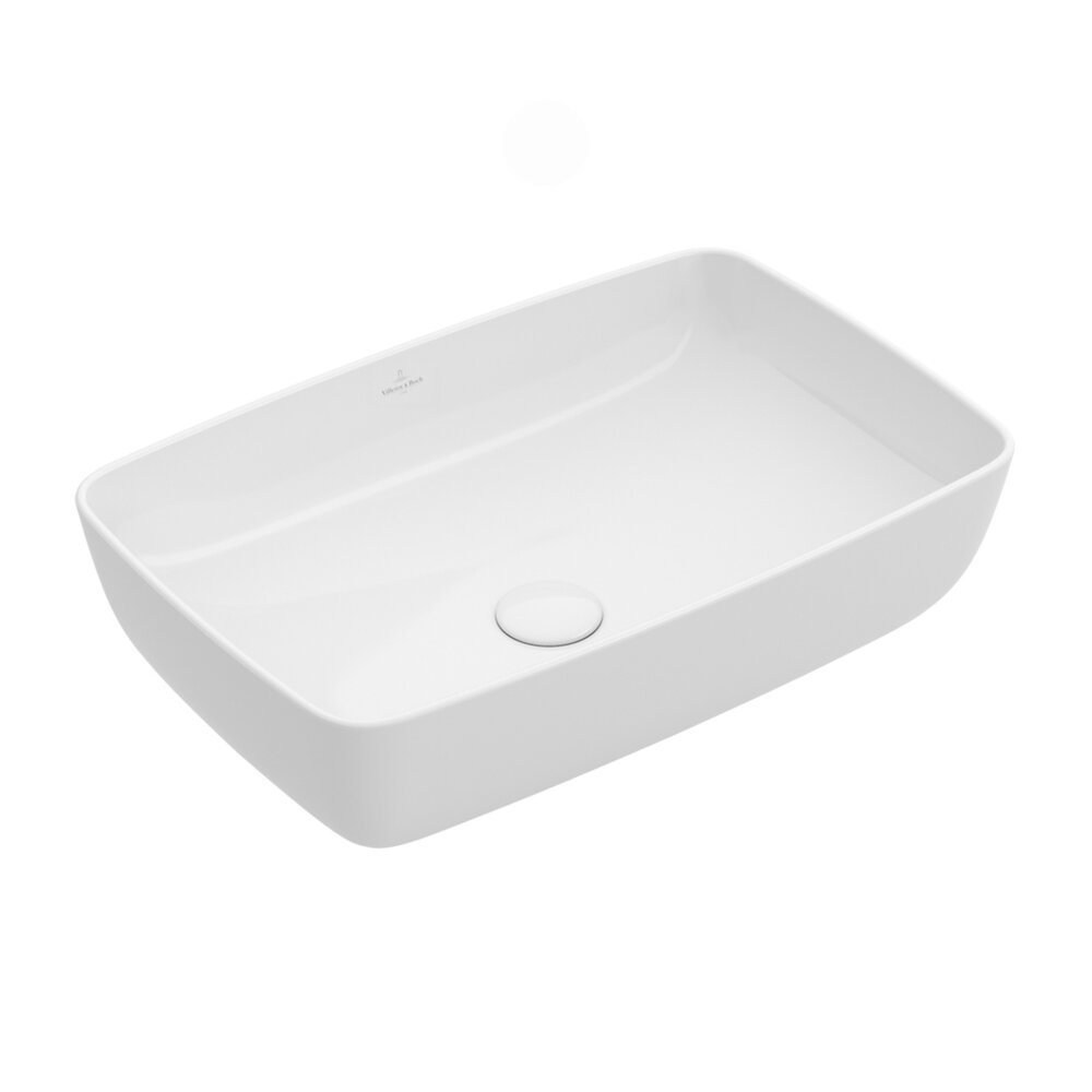 Мивка за плот Villeroy&Boch Collaro TitanCeram бяла Alpin CeramicPlus 58x39 cm