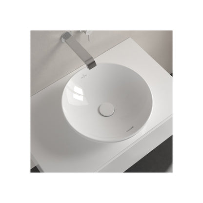 Мивка за плот Villeroy&Boch Finion бял лъскав Alpin CeramicPlus 42 cm TitanCeram