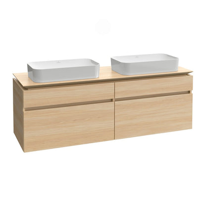 Мивка за плот Villeroy&Boch Finion бял лъскав Alpin CeramicPlus 60x35 cm TitanCeram