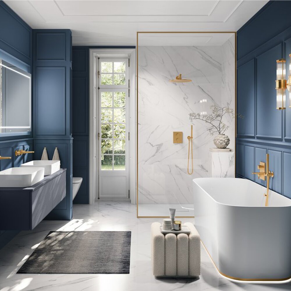 Мивка за плот Villeroy&Boch Finion бял лъскав Alpin CeramicPlus 60x35 cm TitanCeram
