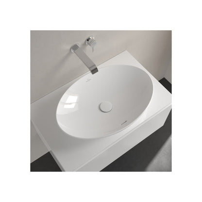 Мивка за плот Villeroy&Boch Loop&Friends бяла лъскава Alpin CeramicPlus 62x42 cm TitanCeram