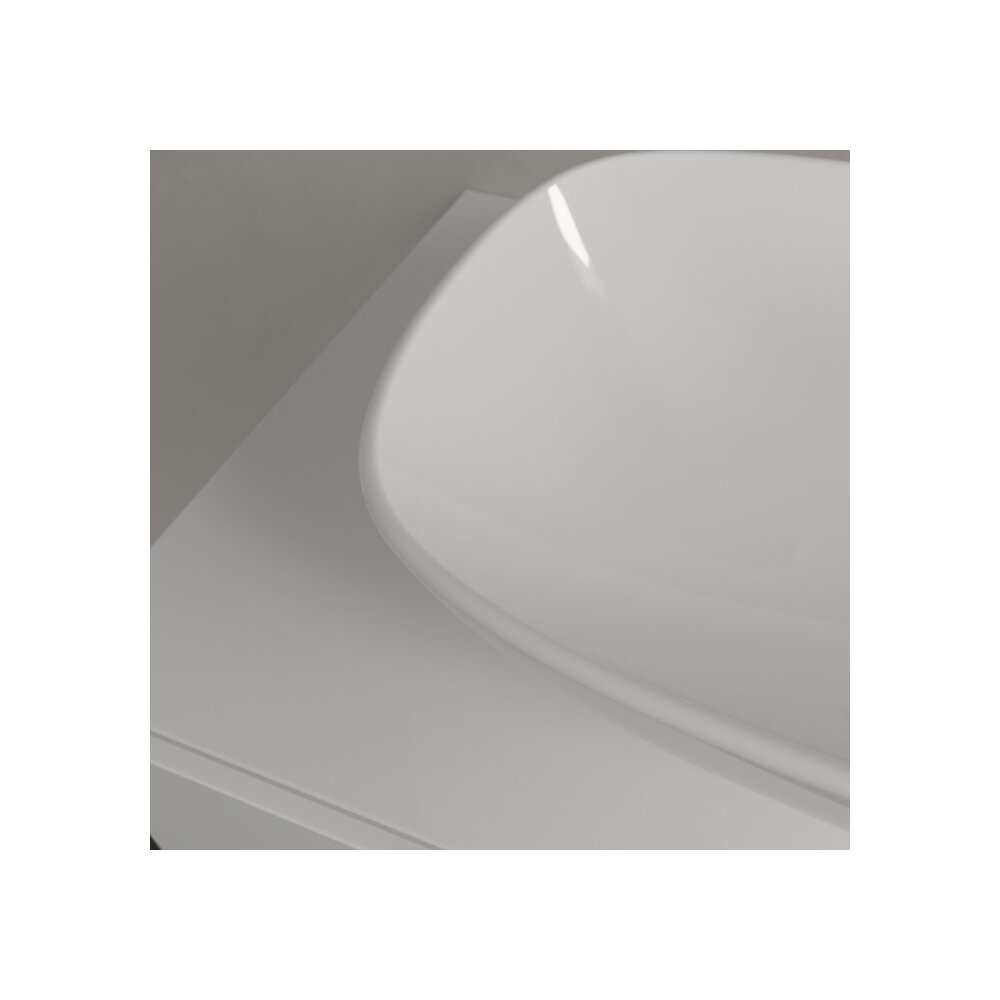 Мивка за плот Villeroy&Boch Loop&Friends TitanCeram бяла Alpin CeramicPlus 62x42 cm