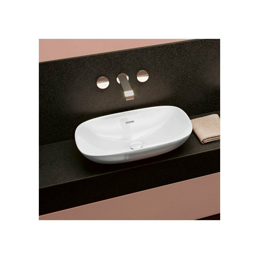 Мивка за плот Villeroy&Boch Loop&Friends TitanCeram бяла Alpin CeramicPlus 62x42 cm