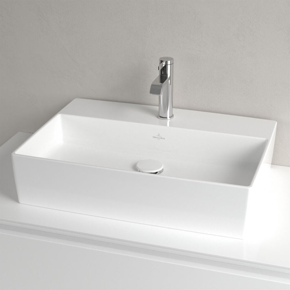 Villeroy&Boch Memento White Glossy Countertop Sink 60 cm