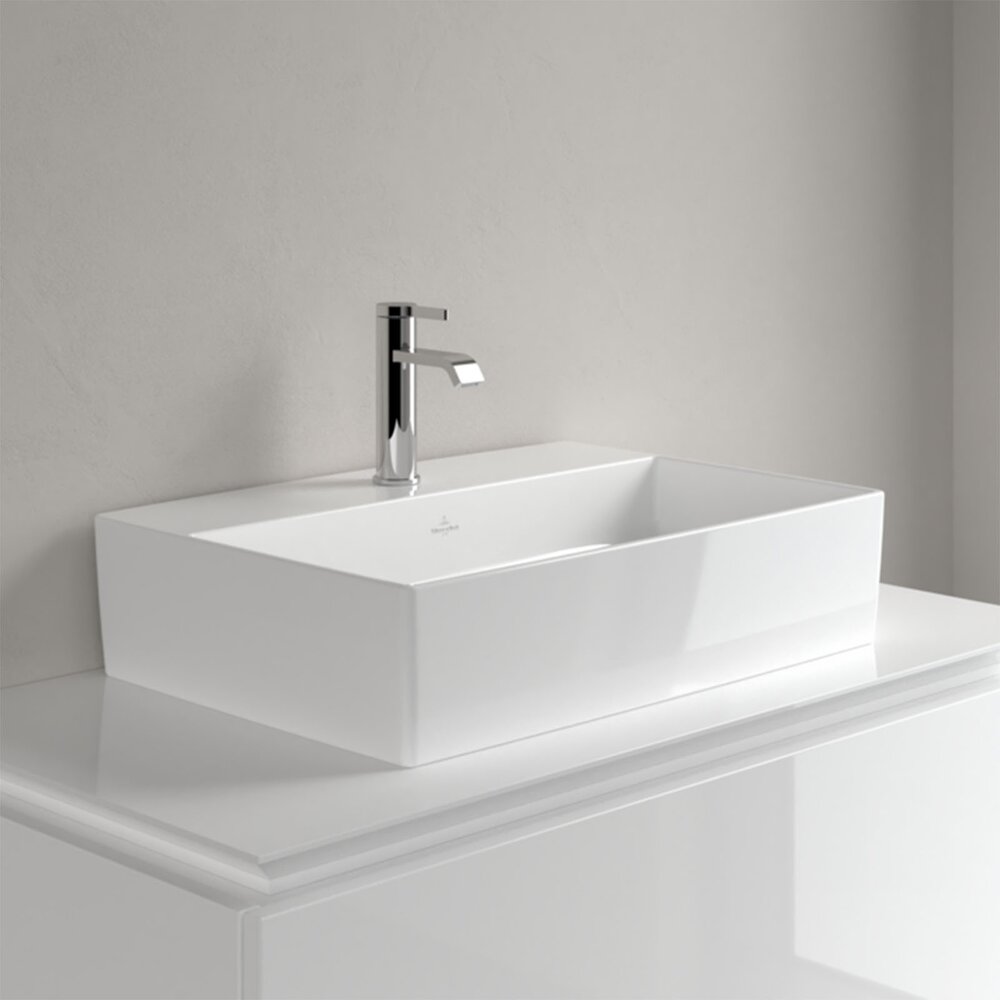 Villeroy&Boch Memento White Glossy Countertop Sink 60 cm