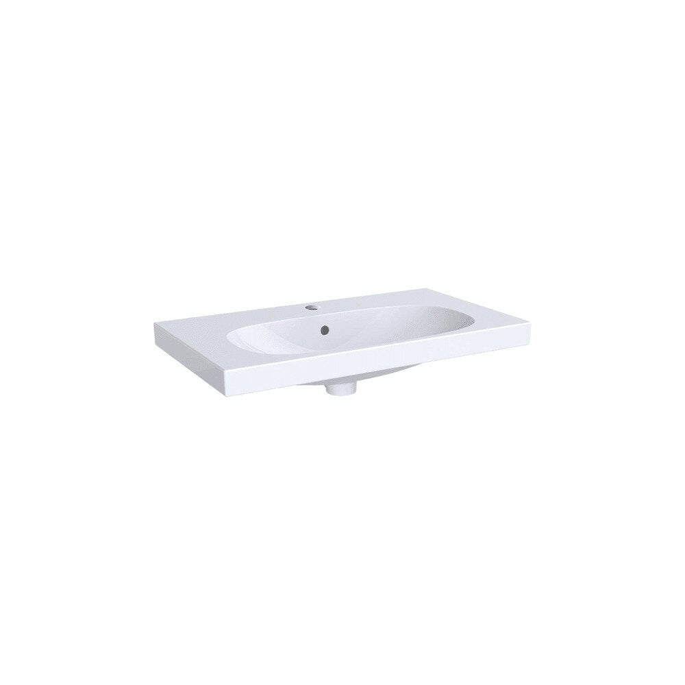 Geberit Acanto 74 cm Washbasin with Small Projection
